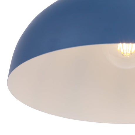 Oak Taklampa Ø35 Blå-Lampconcept.se