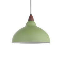 Oak Taklampa Ø35 Mörkt Trä
