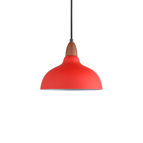 Oak Taklampa Ø24 Röd-Lampconcept.se