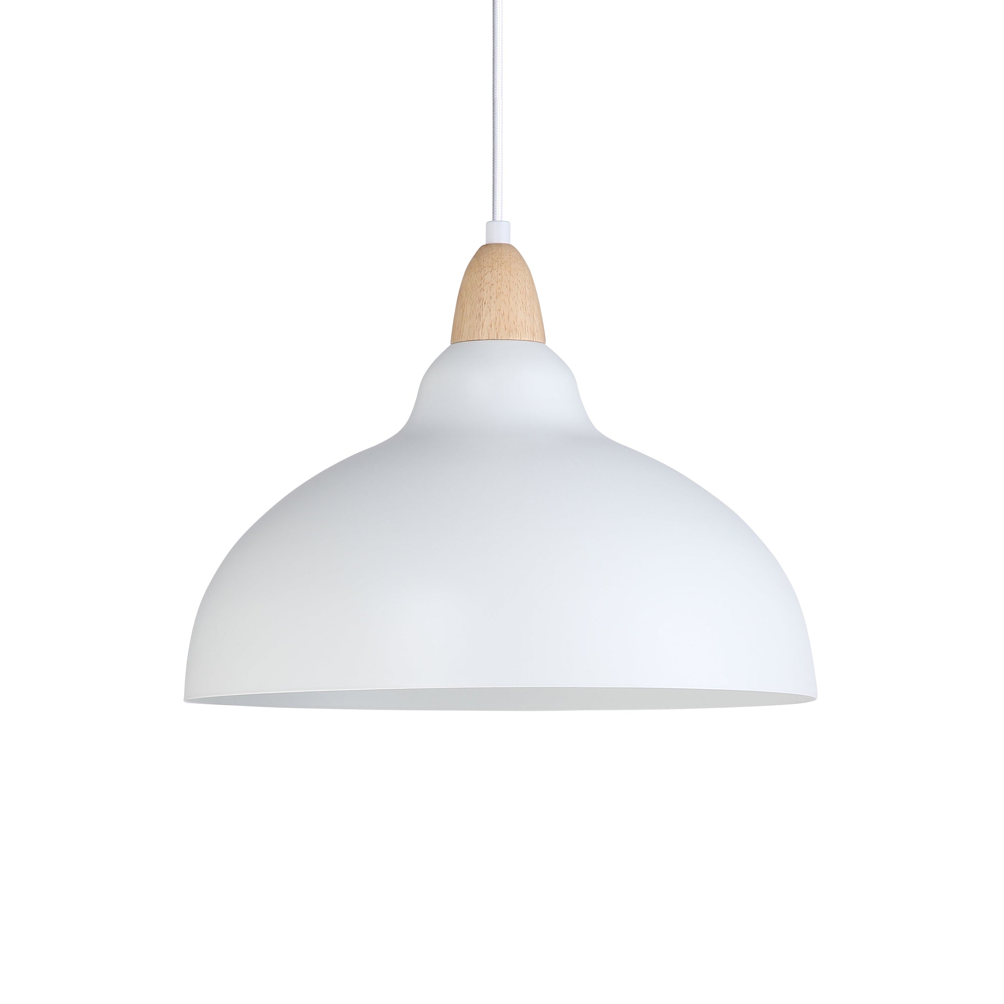 Oak Taklampa Ø35 Vit-Lampconcept.se