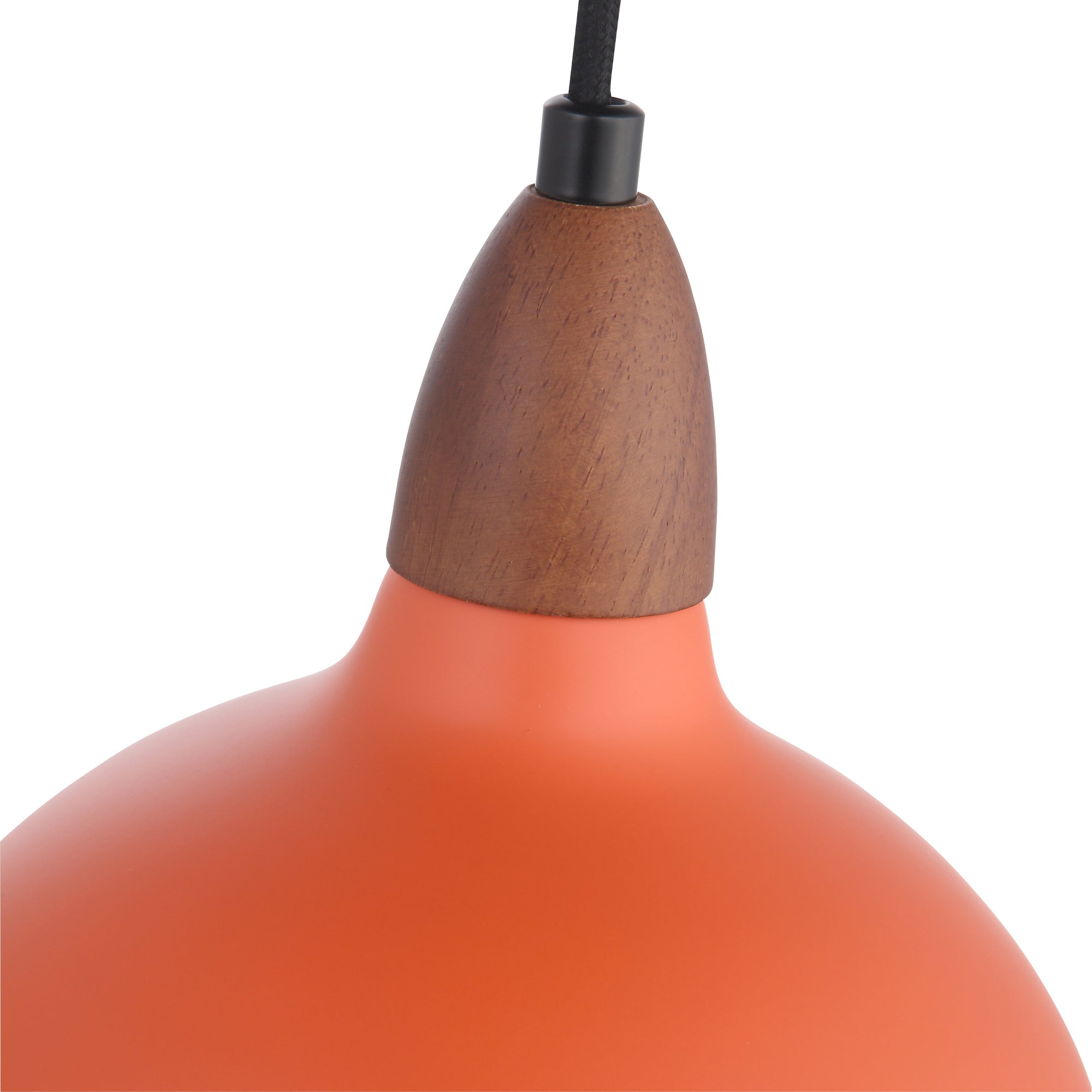 Oak Taklampa Ø19 Mörkt Trä