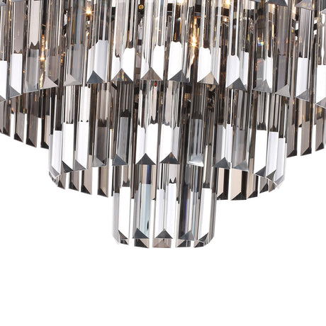 Santorini Ljuskrona Ø60 Smoke-Lampconcept.se