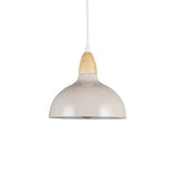 Oak Taklampa Ø19 Glossy Dove-Lampconcept.se