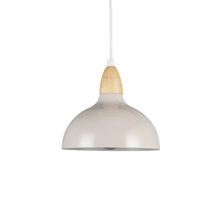 Oak Taklampa Ø19 Glossy Dove-Lampconcept.se
