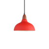 Oak Taklampa Ø24 Röd-Lampconcept.se