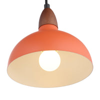 Oak Taklampa Ø19 Mörkt Trä