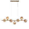 Bubbles Långbordstaklampa 90cm Amber