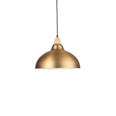 Oak Taklampa Ø35 Borstad Mässing-Lampconcept.se