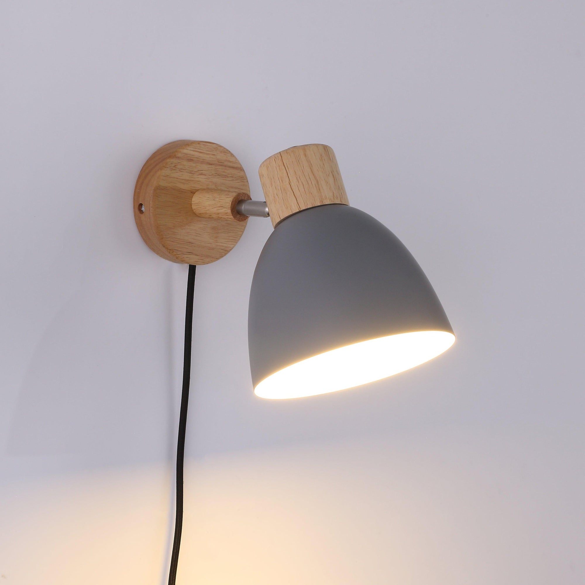 Pino Vägglampa Grå-Lampconcept.se