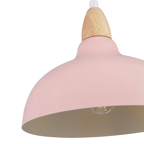 Oak Taklampa Ø24 Flamingo Pink-Lampconcept.se