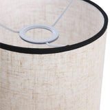 Drum Lampskärm Ø20 Linne-Lampconcept.se