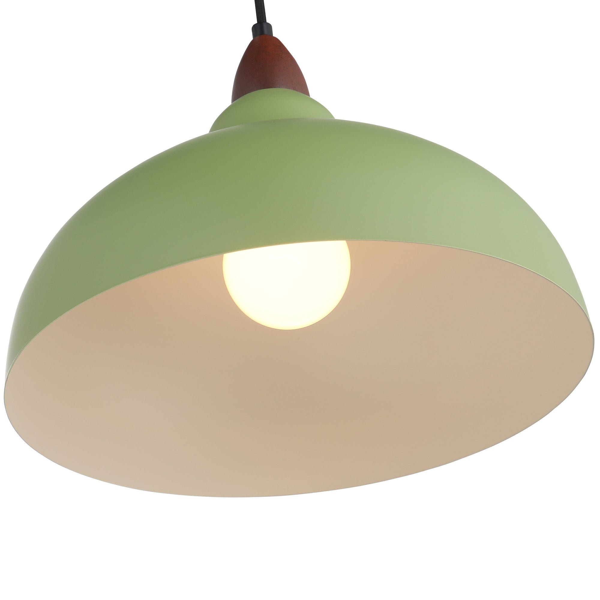 Oak Taklampa Ø35 Mörkt Trä