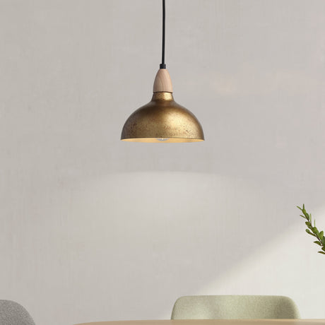 Oak Taklampa Ø19 Ljust Trä