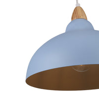 Oak Taklampa Ø35 Ljusblå-Lampconcept.se