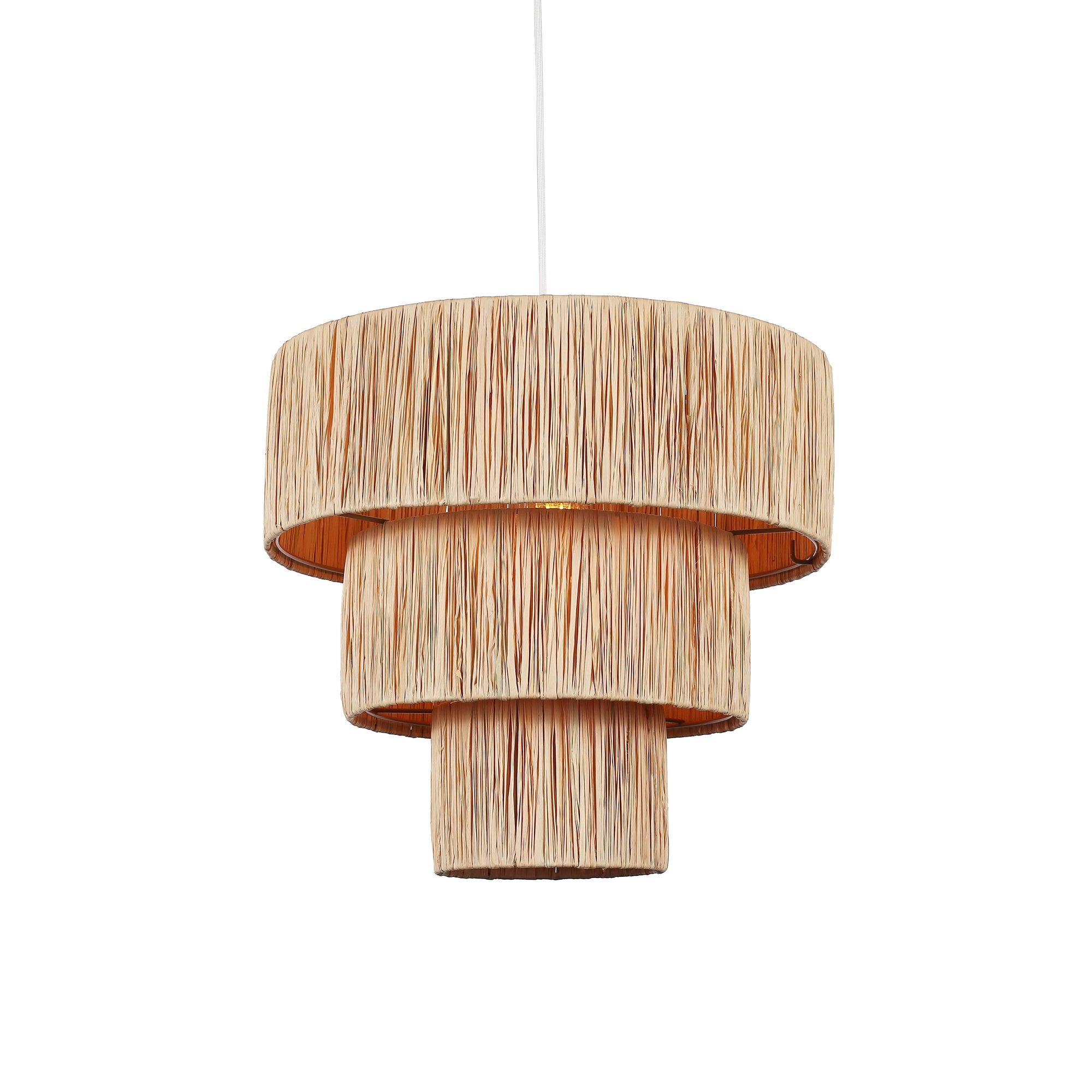 Ronda Raffia Taklampa Ø40-Lampconcept.se