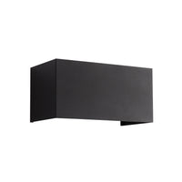 Wide IP54 12W Utomhus Vägglampa Svart-Lampconcept.se