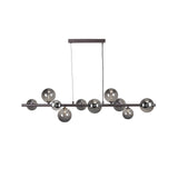 Valencia Långbordstaklampa Svart Titanium/Smoke-Lampconcept.se