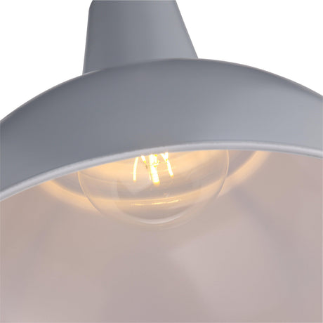 Casa Taklampa Ø41 Grå-Lampconcept.se