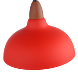 Oak Taklampa Ø24 Röd-Lampconcept.se