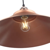 Coffee Taklampa Ø40 Borstad Koppar-Lampconcept.se