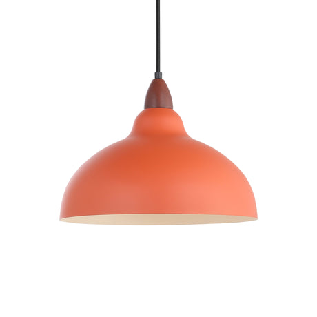 Oak Taklampa Ø35 Mörkt Trä