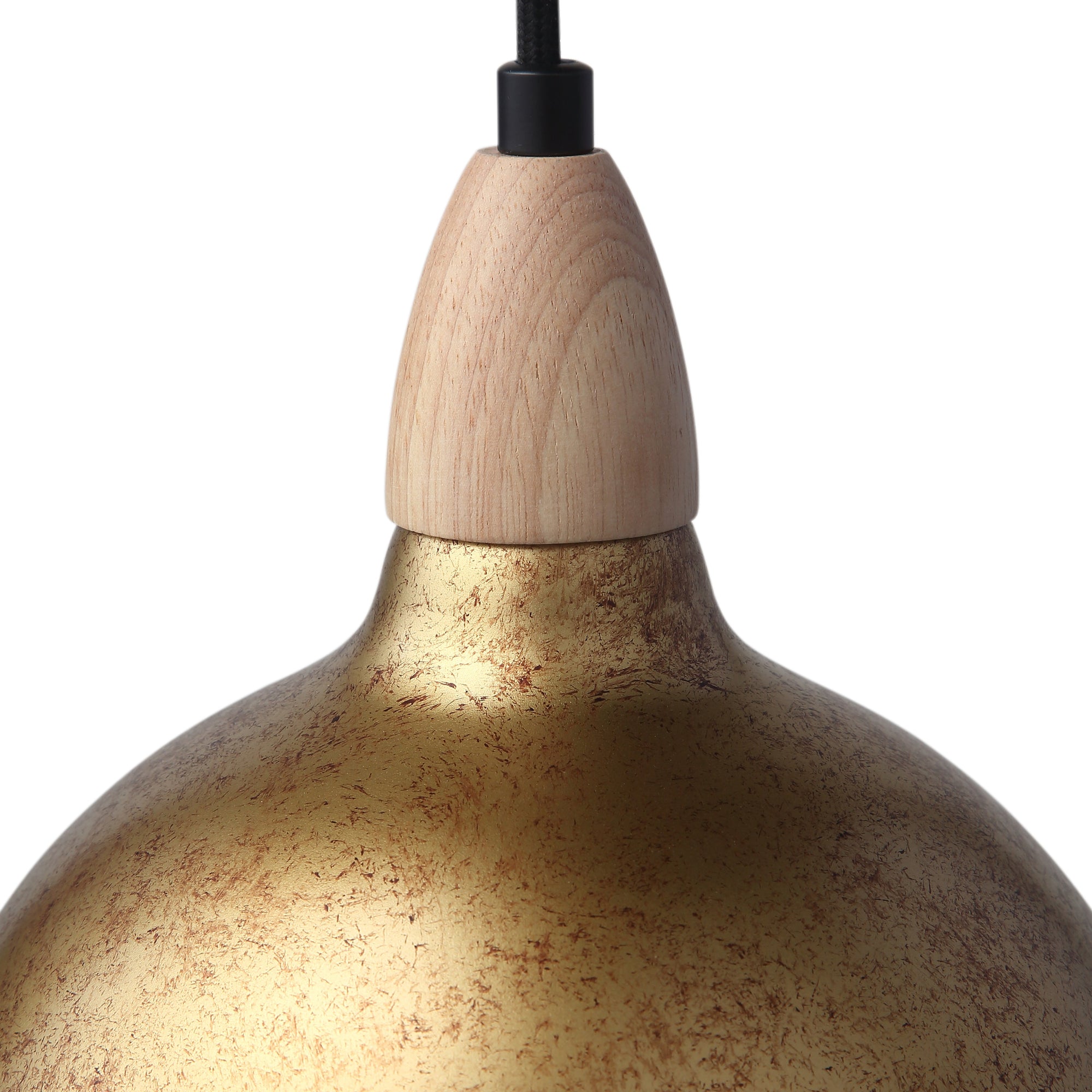 Oak Taklampa Ø19 Ljust Trä