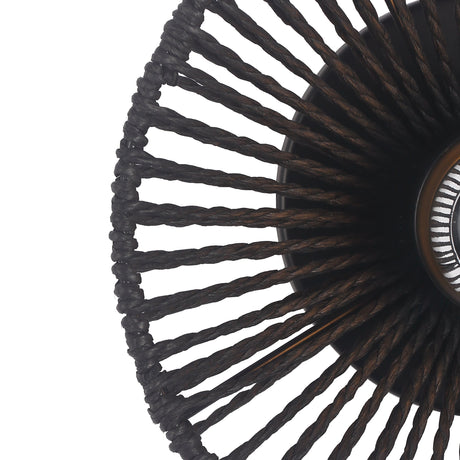 Wave Vägglampa Ø20 Svart-Lampconcept.se