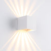 Sunset IP54 6W Utomhus Vägglampa Vit-Lampconcept.se