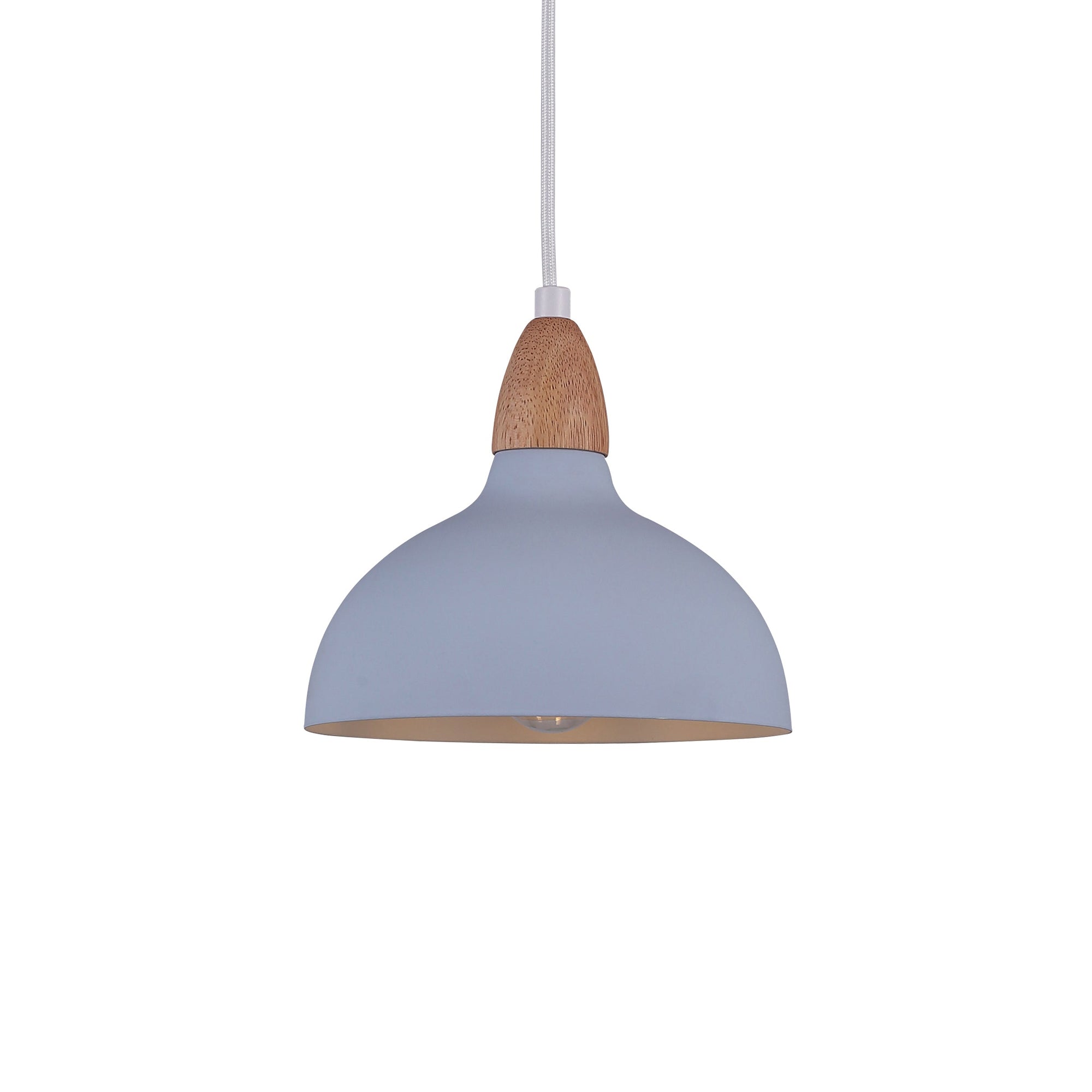 Oak Taklampa Ø19 Ljusblå-Lampconcept.se