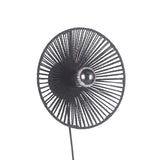 Wave Vägglampa Ø30 Svart-Lampconcept.se