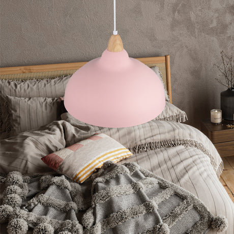 Oak Taklampa Ø35 Flamingo Pink