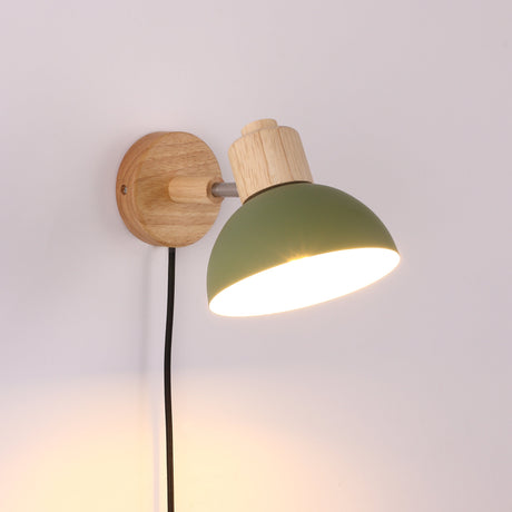 Boom Vägglampa Grön