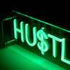 Hustle LED Neon Box Bordlampa