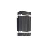 Dawn Square Vägglampa Utomhus LED Svart-Lampconcept.se