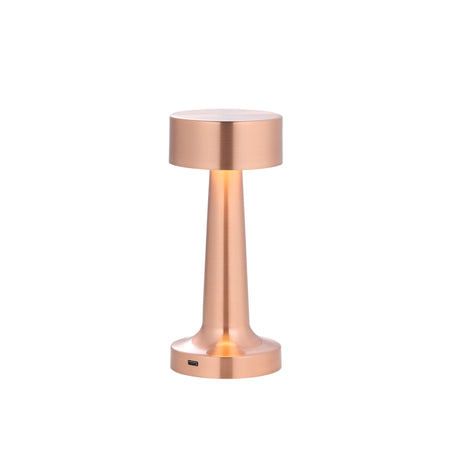 Verona LED Sladdlös Bordslampa Koppar-Lampconcept.se