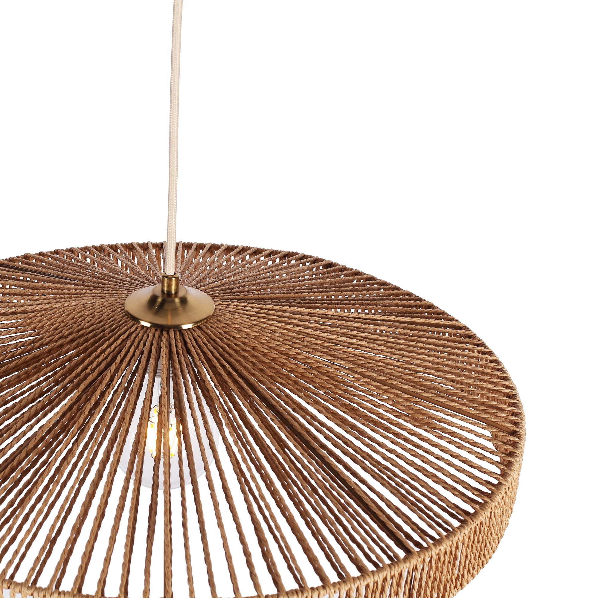 Casablanca Braided Taklampa Ø50-Lampconcept.se