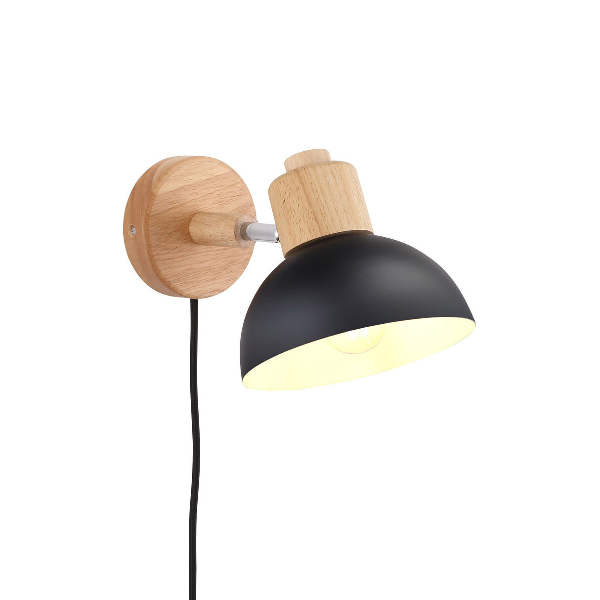 Boom Vägglampa Svart