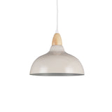 Oak Taklampa Ø24 Glossy Dove-Lampconcept.se