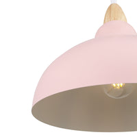Oak Taklampa Ø35 Flamingo Pink-Lampconcept.se