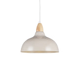 Oak Taklampa Ø24 Glossy Dove-Lampconcept.se