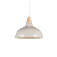 Oak Taklampa Ø24 Glossy Dove-Lampconcept.se