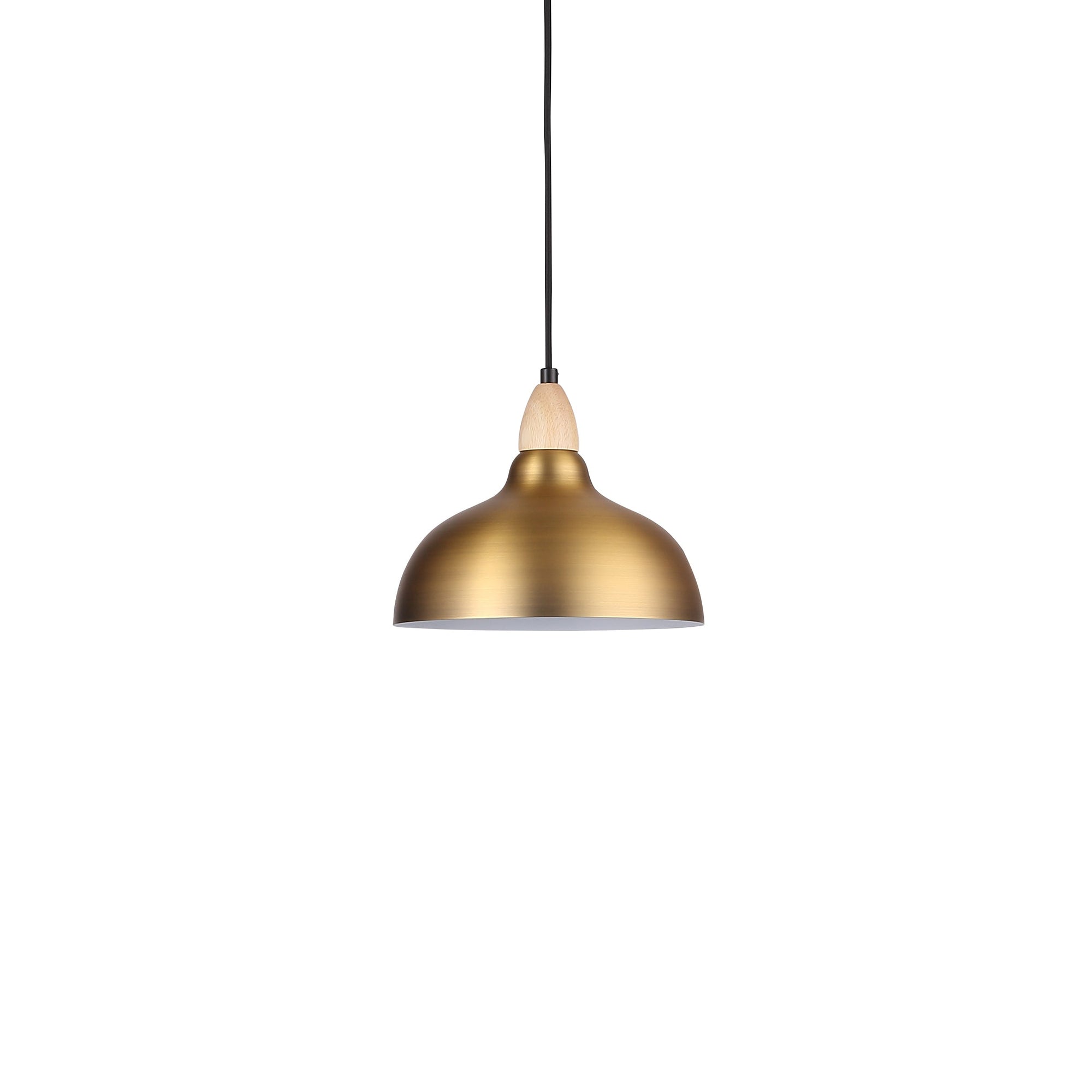 Oak Ø24 Borstad Mässing-Lampconcept.se