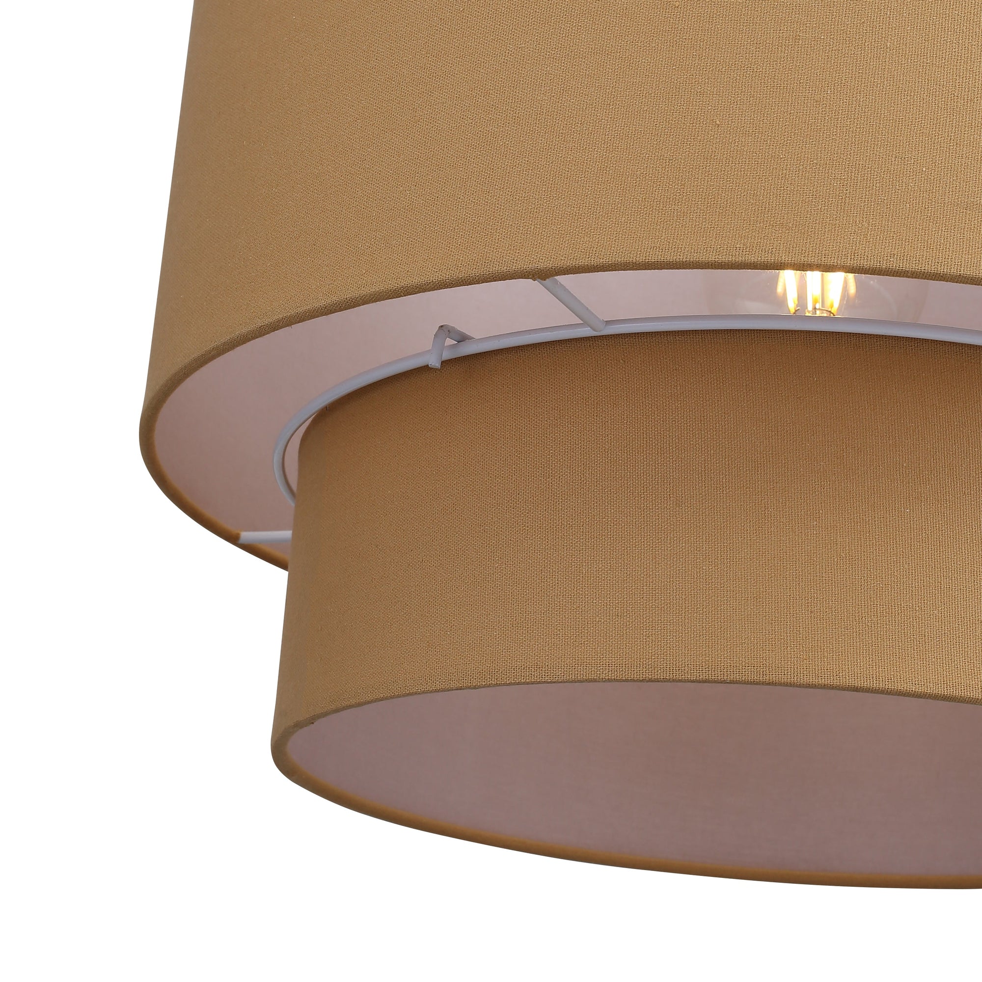 Twice Taklampa Ø45 Beige-Lampconcept.se