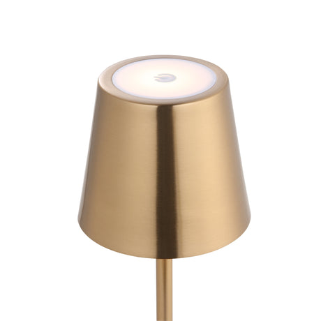 Garda Medium 30cm Sladdlös Mässing-Lampconcept.se