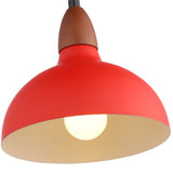 Oak Taklampa Ø19 Röd-Lampconcept.se