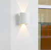 Ortelo 2W 7cm Vägglampa Utomhus Vit-Lampconcept.se