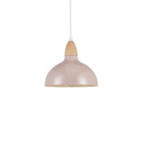 Oak Taklampa Ø19 Glossy Beige Pink-Lampconcept.se