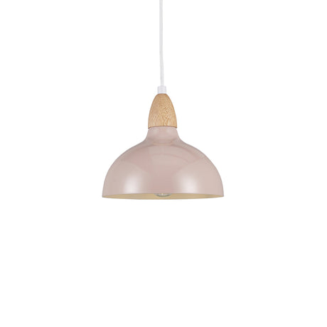 Oak Taklampa Ø19 Ljust Trä