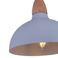 Oak Taklampa Ø19 Ljusblå-Lampconcept.se