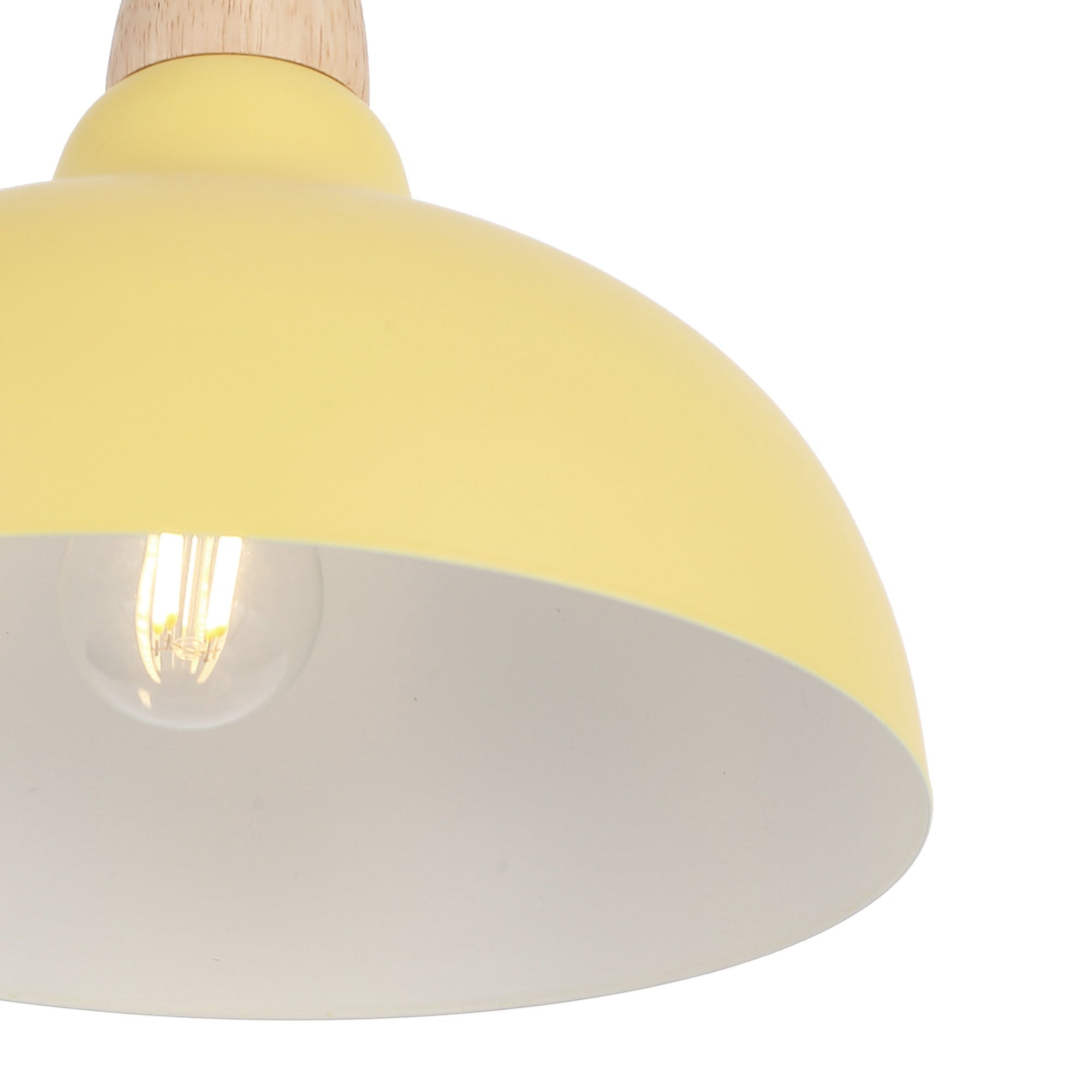 Oak Taklampa Ø24 Lemon Gul-Lampconcept.se